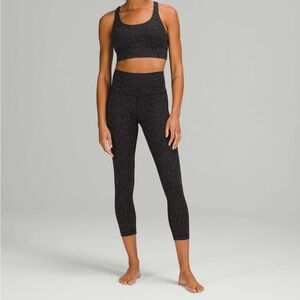 Lululemon 23” Wundertrain high rise crop leggings